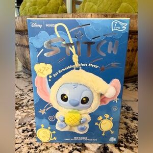 MINISO Disney Stitch Eat Something Before Sleep Vinyl Plush - Sealed Blind Box